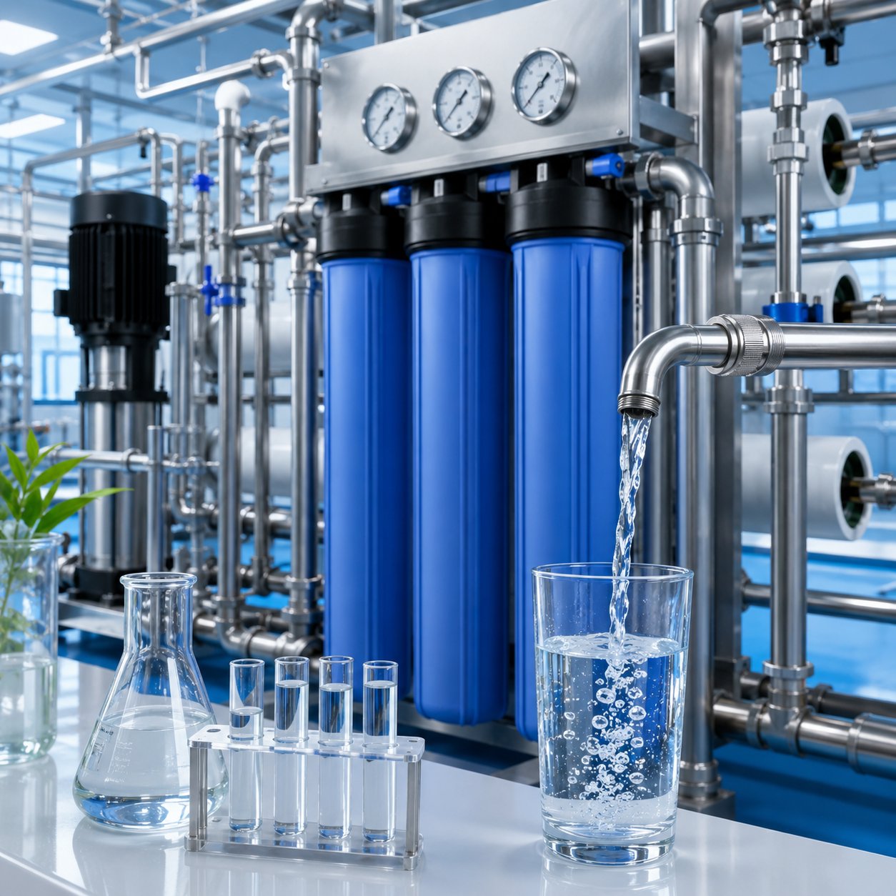 Equipos y productos para tratamiento y purificación de agua