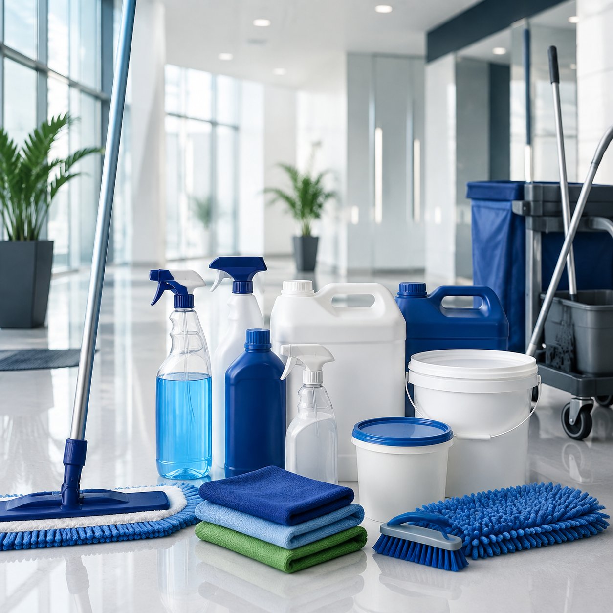Productos profesionales de limpieza y desinfección