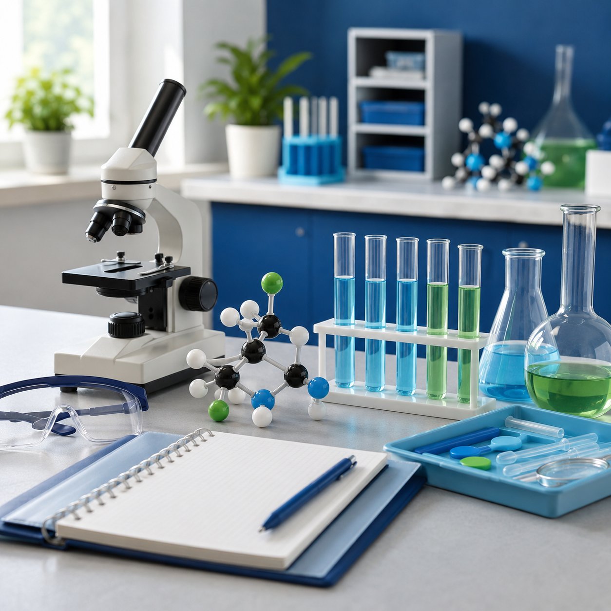 Materiales para laboratorios escolares y educación científica
